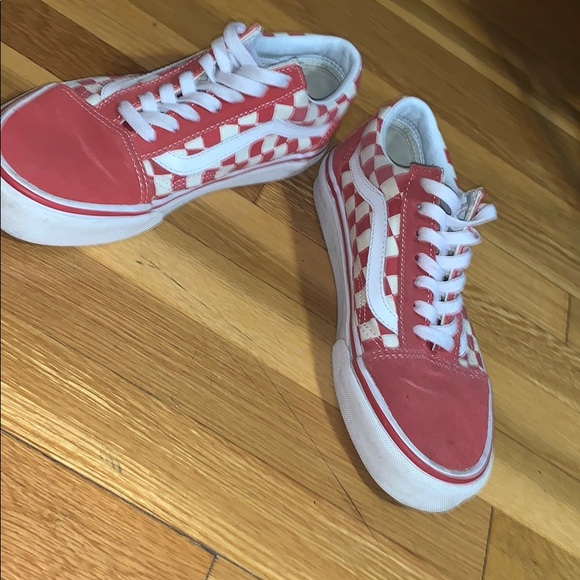 VANS OLD SKOOL RED CHECK - Picture 3 of 5